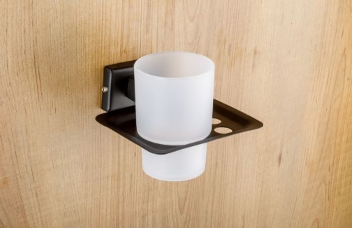 Eagle EB-805 Tumbler Holder Bathroom Accessory for Home, Hotel and Apartment Washrooms, Elegant and Practical Holder for Daily Bathroom Use, Counter Organization, Decor and Value 